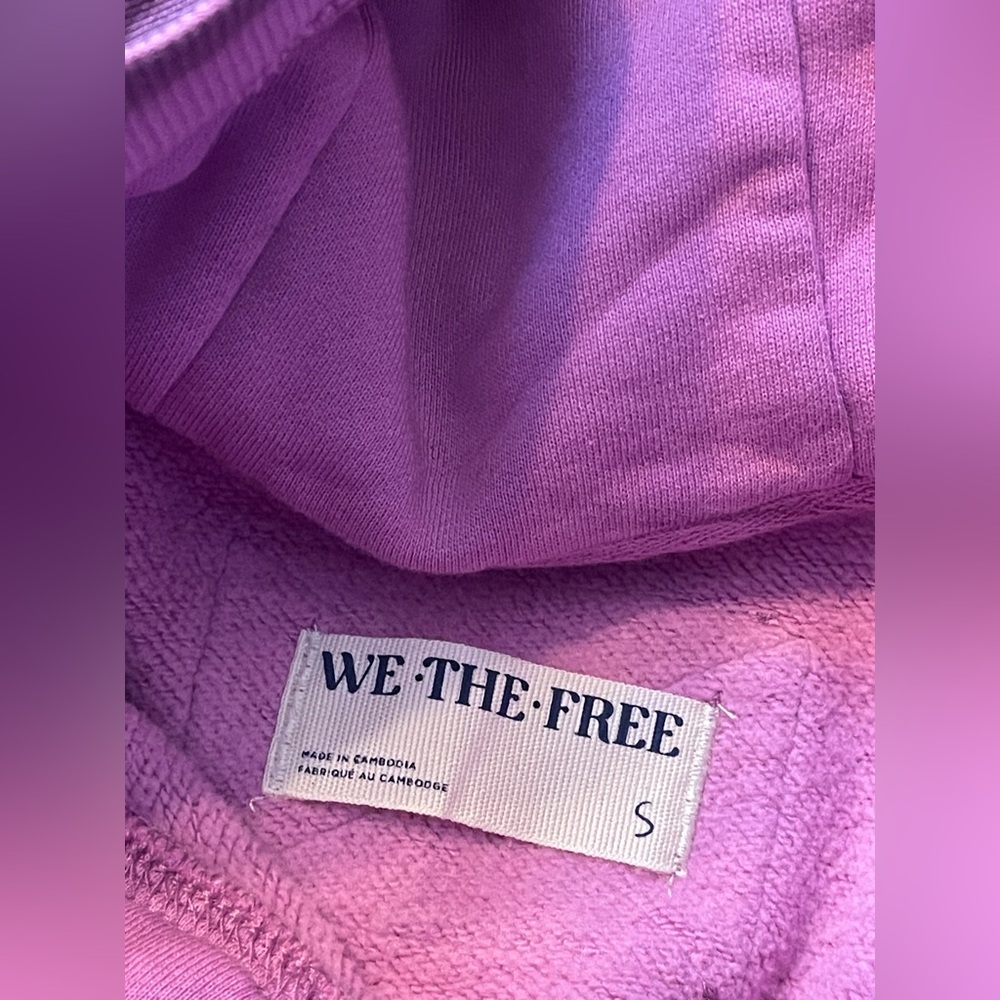 ❗️Sold❗️We The Free Your Favorite Washed Hoodie Spring Bud Combo S NWT - Picture 6 of 11